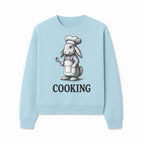 Chef Bunny Cooking Apron Design | Cute Rabbit Kitchen Decor | Baking Gift for Animal Lovers | Family Cooking Apron - Sweatshirt 1758181711375.jpg