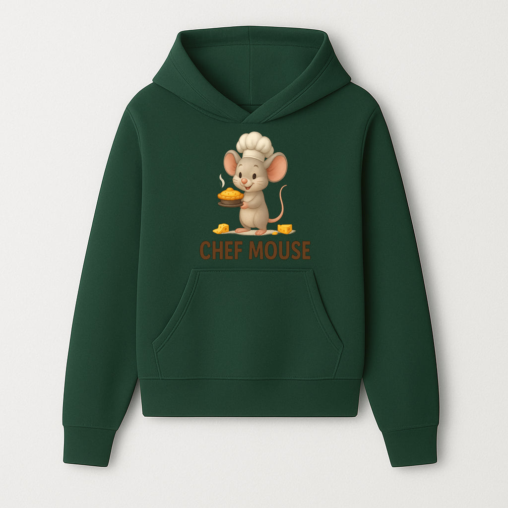 Chef Mouse Cartoon Wall Art Print - Cute Kitchen Decor for Kids, Nursery, or Culinary Enthusiasts, Adorable Chef Design - Hoodie 1758181711559.jpg