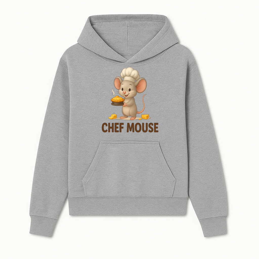 Chef Mouse Cartoon Wall Art Print - Cute Kitchen Decor for Kids, Nursery, or Culinary Enthusiasts, Adorable Chef Design - Hoodie 1758181711732.jpg