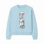 Chef Mouse Cartoon Illustration Art Print - Whimsical Kitchen Decor for Animal Lovers and Culinary Enthusiasts - Sweatshirt 1758181711916.jpg