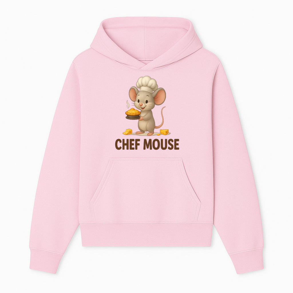 Chef Mouse Cartoon Wall Art Print - Cute Kitchen Decor for Kids, Nursery, or Culinary Enthusiasts, Adorable Chef Design - Hoodie 1758181712055.jpg