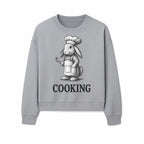 Chef Bunny Cooking Apron Design | Cute Rabbit Kitchen Decor | Baking Gift for Animal Lovers | Family Cooking Apron - Sweatshirt 1758181712183.jpg