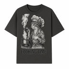 Cat Chef Cooking Time T-Shirt - Funny Cat Lover Gift, Culinary Humor, Kitchen Apparel for Animal Lovers, Unique Cooking Design - T-shirt 1758181712315.jpg