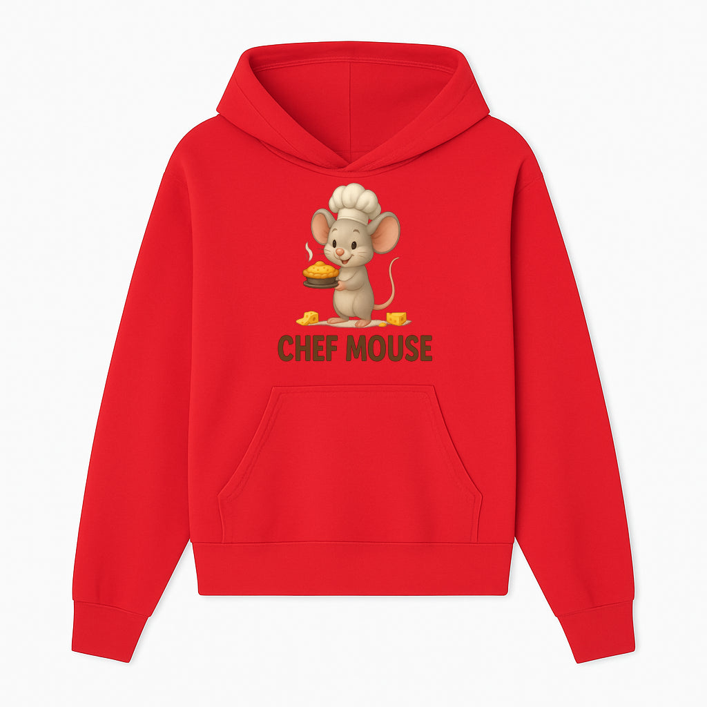 Chef Mouse Cartoon Wall Art Print - Cute Kitchen Decor for Kids, Nursery, or Culinary Enthusiasts, Adorable Chef Design - Hoodie 1758181712472.jpg
