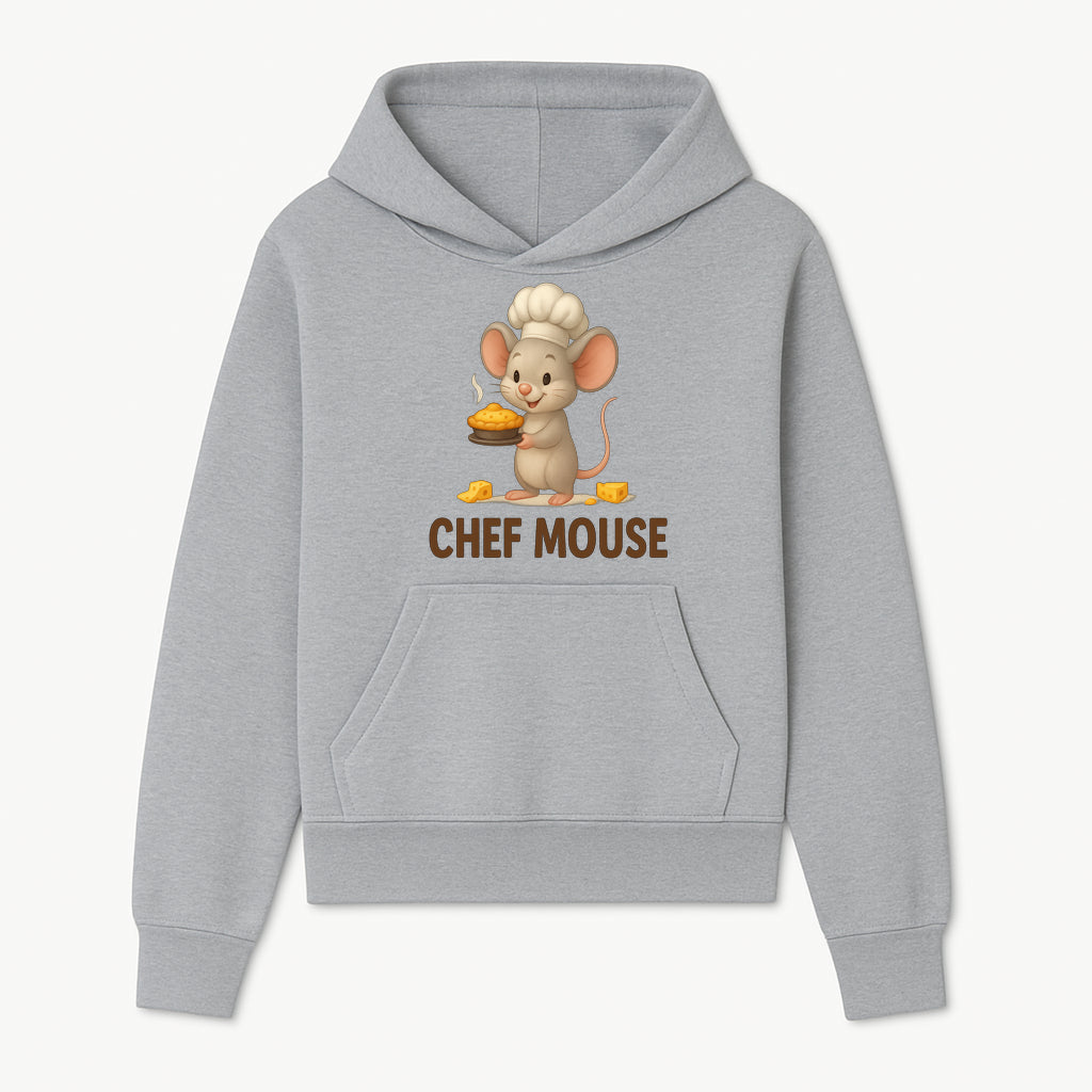 Chef Mouse Cartoon Wall Art Print - Cute Kitchen Decor for Kids, Nursery, or Culinary Enthusiasts, Adorable Chef Design - Hoodie 1758181712627.jpg