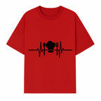 Chef Heartbeat Kitchen Decor | Spoon Fork Cooking Graphic Tee | Culinary Passion Gift for Chefs, Foodies, and Cooks - T-shirt 1758181712806.jpg