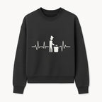 Chef Cooking Heartbeat Neon Sign | Kitchen D cor | Restaurant Wall Art | Foodie Gift | Cooking Passion Light - Sweatshirt 1758181713135.jpg
