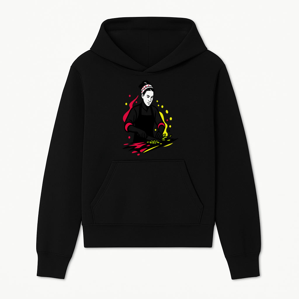 Chef Cutting Vegetables Graphic Tee | Cooking Apparel | Foodie Gift | Restaurant Uniform | Chef Artwork | Culinary T-Shirt - Hoodie 1758181713972.jpg