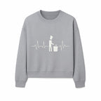 Chef Cooking Heartbeat Neon Sign | Kitchen D cor | Restaurant Wall Art | Foodie Gift | Cooking Passion Light - Sweatshirt 1758181714308.jpg