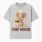 Chef Mouse Cartoon Wall Art Print - Cute Kitchen Decor for Kids, Nursery, or Culinary Enthusiasts, Adorable Chef Design - T-shirt 1758181714311.jpg