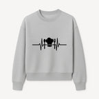 Chef Heartbeat Kitchen Decor | Spoon Fork Cooking Graphic Tee | Culinary Passion Gift for Chefs, Foodies, and Cooks - Sweatshirt 1758181715137.jpg