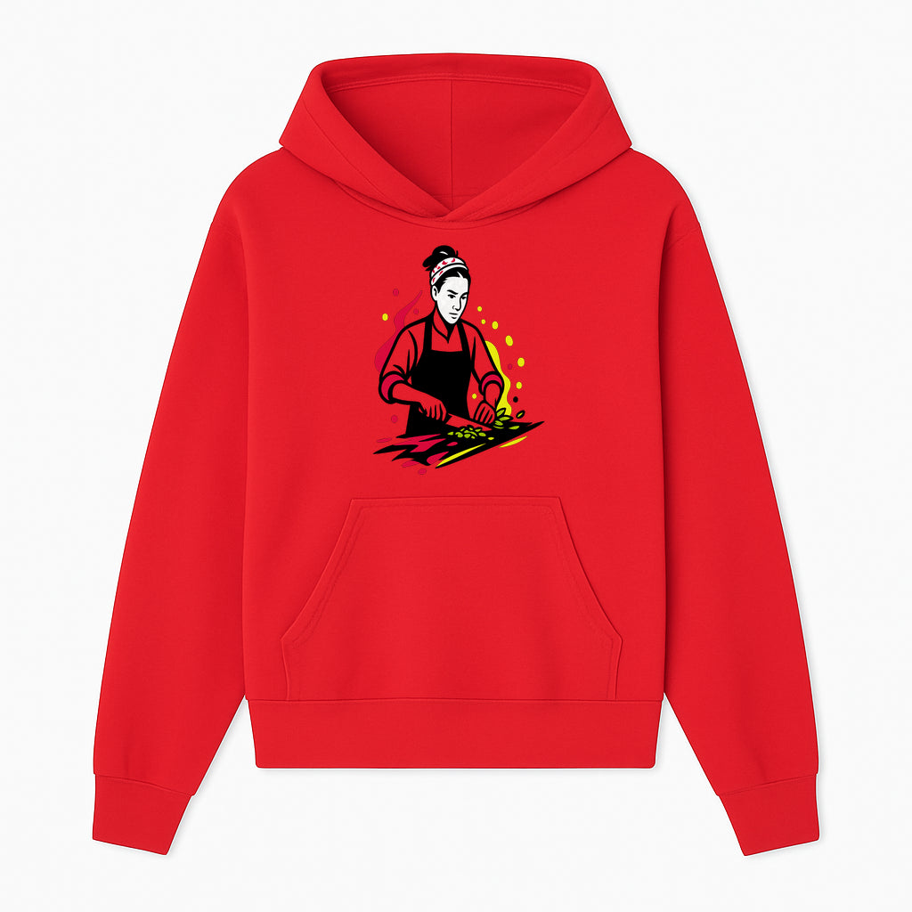 Chef Cutting Vegetables Graphic Tee | Cooking Apparel | Foodie Gift | Restaurant Uniform | Chef Artwork | Culinary T-Shirt - Hoodie 1758181715218.jpg