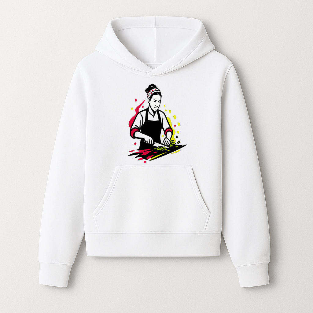 Chef Cutting Vegetables Graphic Tee | Cooking Apparel | Foodie Gift | Restaurant Uniform | Chef Artwork | Culinary T-Shirt - Hoodie 1758181715489.jpg