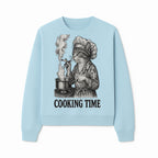 Cat Chef Cooking Time T-Shirt - Funny Cat Lover Gift, Culinary Humor, Kitchen Apparel for Animal Lovers, Unique Cooking Design - Sweatshirt 1758181715724.jpg