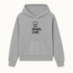 Chef Hat Wall Art Print - Heard, Chef Kitchen Decor, Culinary Quote, Chef Gift, Modern Kitchen Art, Foodie Decor, Home Cooking Style - Hoodie 1758181716172.jpg
