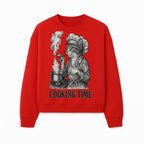 Cat Chef Cooking Time T-Shirt - Funny Cat Lover Gift, Culinary Humor, Kitchen Apparel for Animal Lovers, Unique Cooking Design - Sweatshirt 1758181716321.jpg