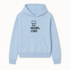 Chef Hat Wall Art Print - Heard, Chef Kitchen Decor, Culinary Quote, Chef Gift, Modern Kitchen Art, Foodie Decor, Home Cooking Style - Hoodie 1758181716352.jpg
