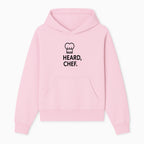 Chef Hat Wall Art Print - Heard, Chef Kitchen Decor, Culinary Quote, Chef Gift, Modern Kitchen Art, Foodie Decor, Home Cooking Style - Hoodie 1758181716517.jpg