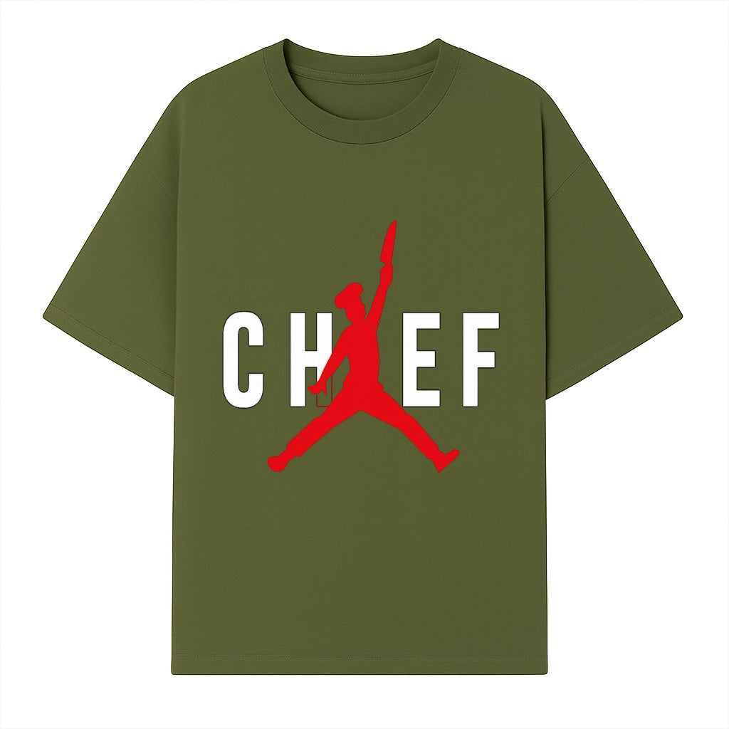 Chef Inspired Graphic Tee - Cool Chef Jumping Design - Funny Cooking Shirt for Culinary Lovers and Foodies - T-shirt 1758181716534.jpg