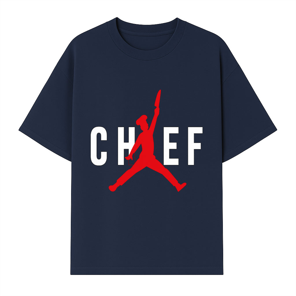 Chef Inspired Graphic Tee - Cool Chef Jumping Design - Funny Cooking Shirt for Culinary Lovers and Foodies - T-shirt 1758181717174.jpg