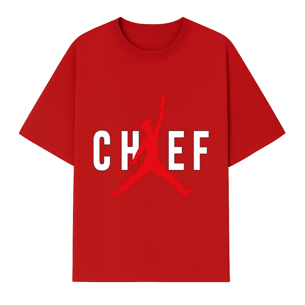 Chef Inspired Graphic Tee - Cool Chef Jumping Design - Funny Cooking Shirt for Culinary Lovers and Foodies - T-shirt 1758181717326.jpg