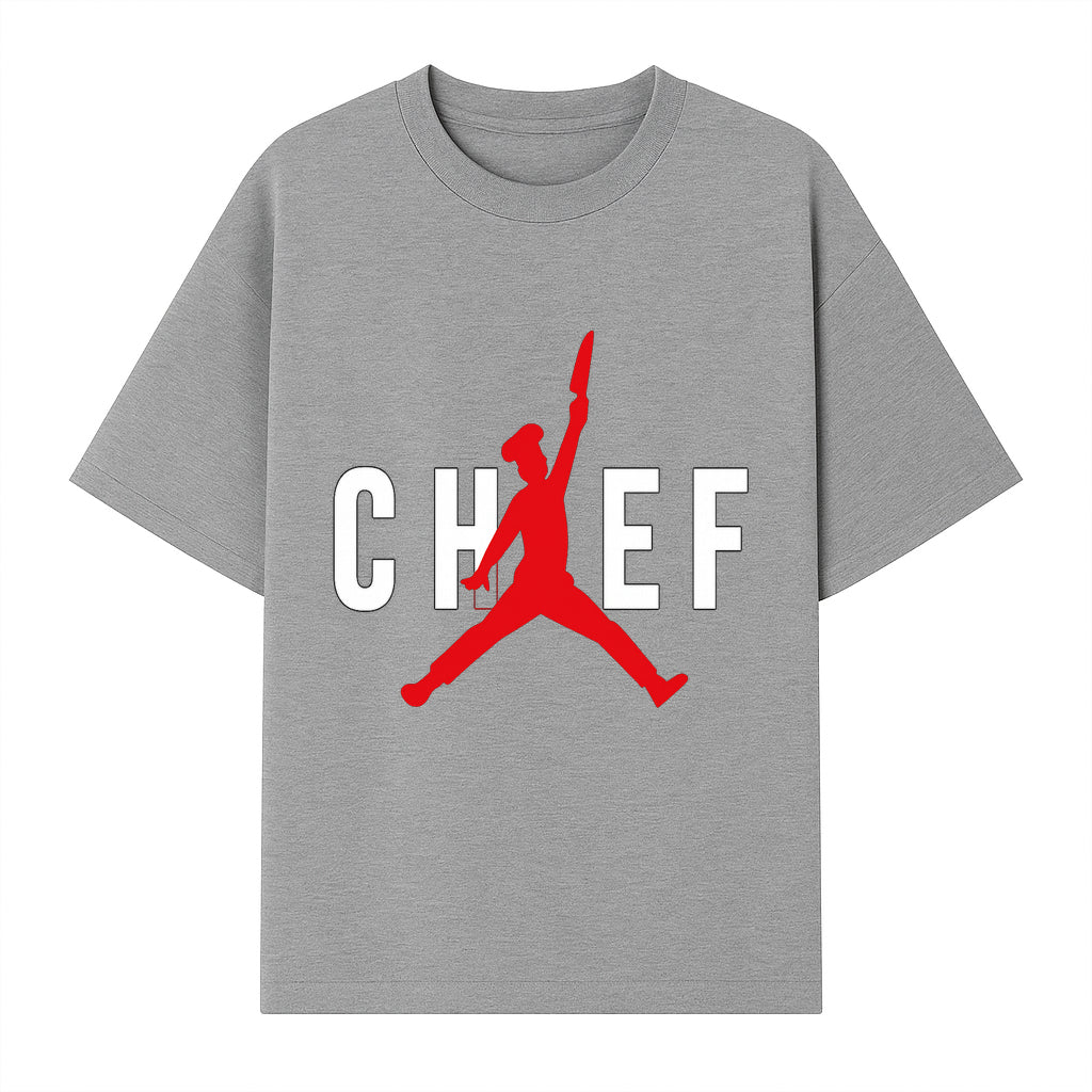 Chef Inspired Graphic Tee - Cool Chef Jumping Design - Funny Cooking Shirt for Culinary Lovers and Foodies - T-shirt 1758181717482.jpg