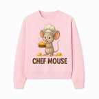 Chef Mouse Cartoon Wall Art Print - Cute Kitchen Decor for Kids, Nursery, or Culinary Enthusiasts, Adorable Chef Design - Sweatshirt 1758181718066.jpg