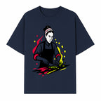 Chef Cutting Vegetables Graphic Tee | Cooking Apparel | Foodie Gift | Restaurant Uniform | Chef Artwork | Culinary T-Shirt - T-shirt 1758181718122.jpg