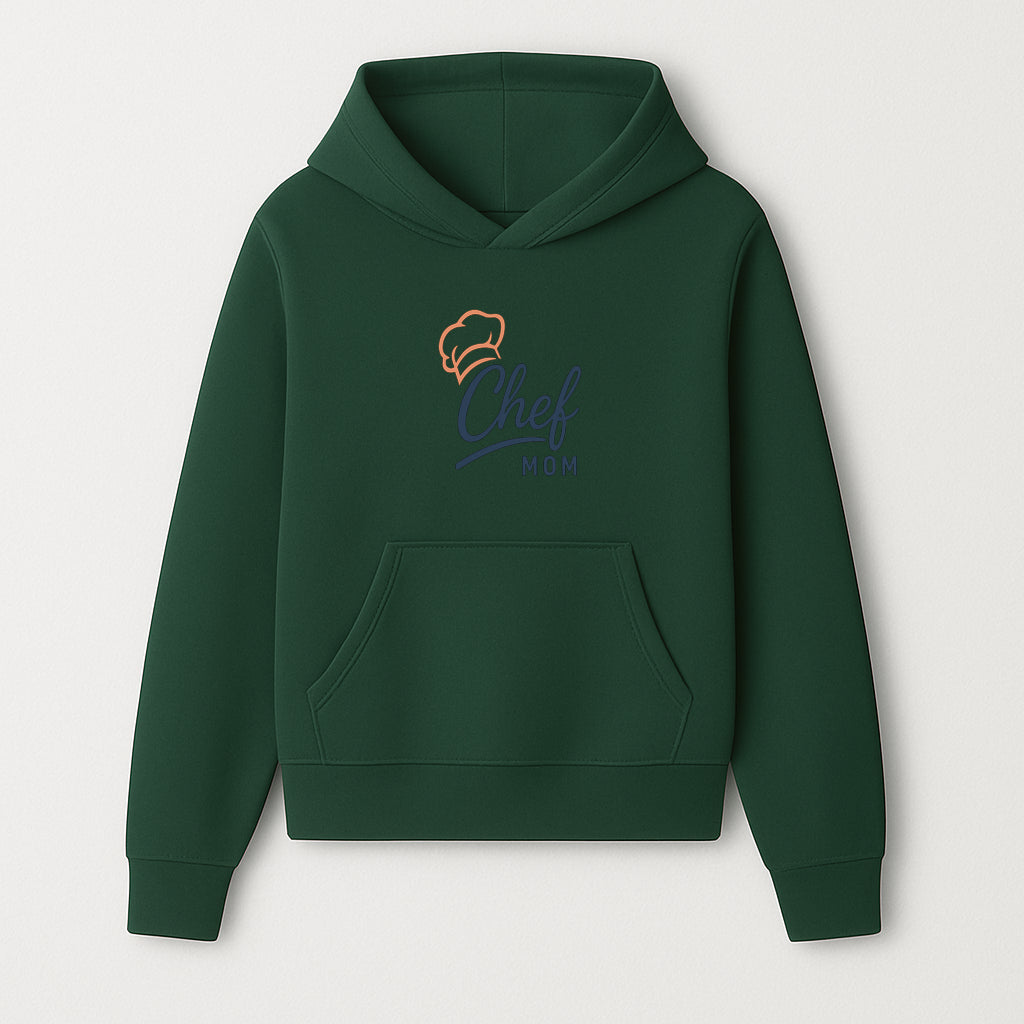 Chef Mom Chef Hat Design T-Shirt | Gift for Cooking Moms | Fun Culinary Apparel for Mothers | Mother's Day Gift Idea - Hoodie 1758181718359.jpg