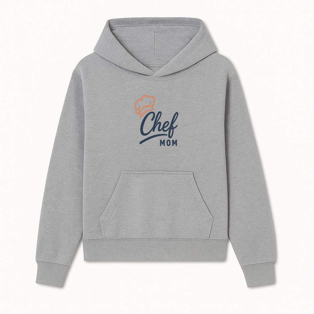 Chef Mom Chef Hat Design T-Shirt | Gift for Cooking Moms | Fun Culinary Apparel for Mothers | Mother's Day Gift Idea - Hoodie 1758181718504.jpg