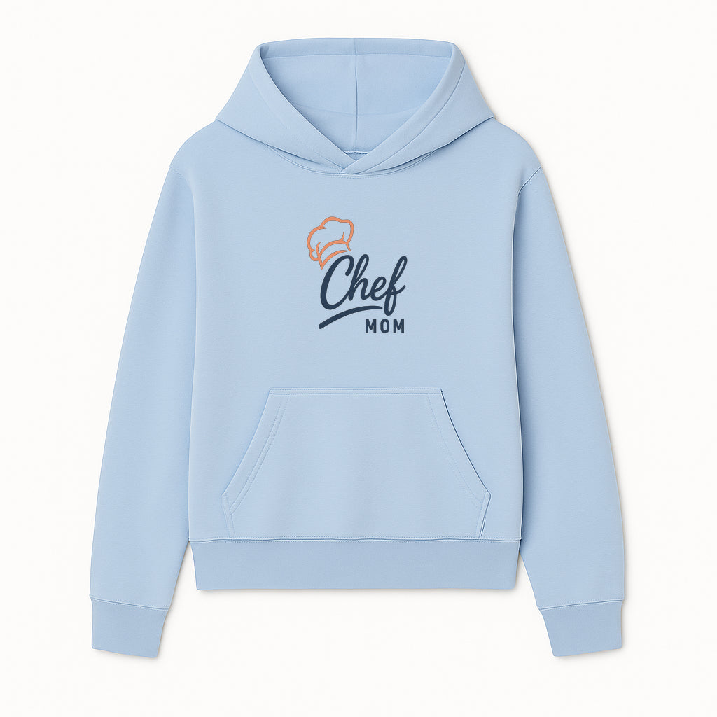 Chef Mom Chef Hat Design T-Shirt | Gift for Cooking Moms | Fun Culinary Apparel for Mothers | Mother's Day Gift Idea - Hoodie 1758181718661.jpg