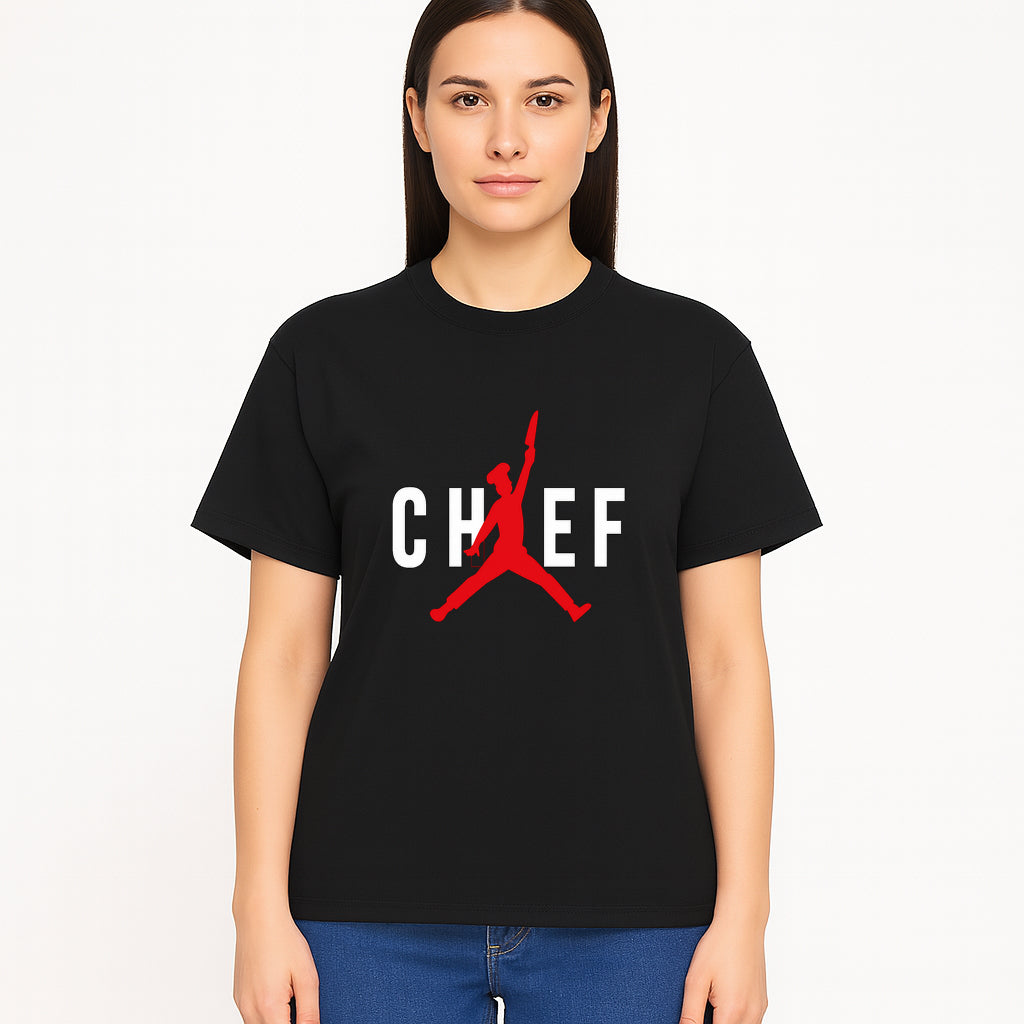 Chef Inspired Graphic Tee - Cool Chef Jumping Design - Funny Cooking Shirt for Culinary Lovers and Foodies - T-shirt 1758181718870.jpg