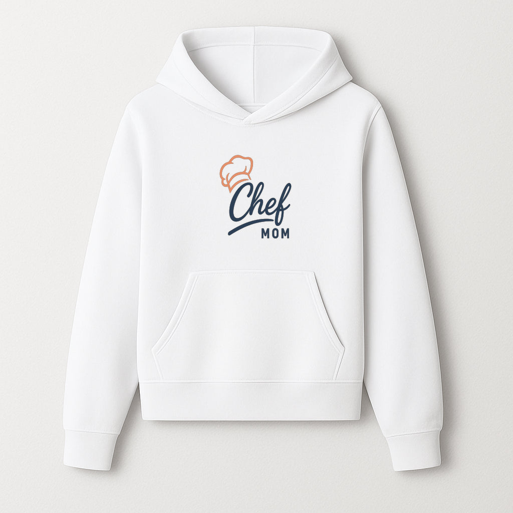 Chef Mom Chef Hat Design T-Shirt | Gift for Cooking Moms | Fun Culinary Apparel for Mothers | Mother's Day Gift Idea - Hoodie 1758181719538.jpg
