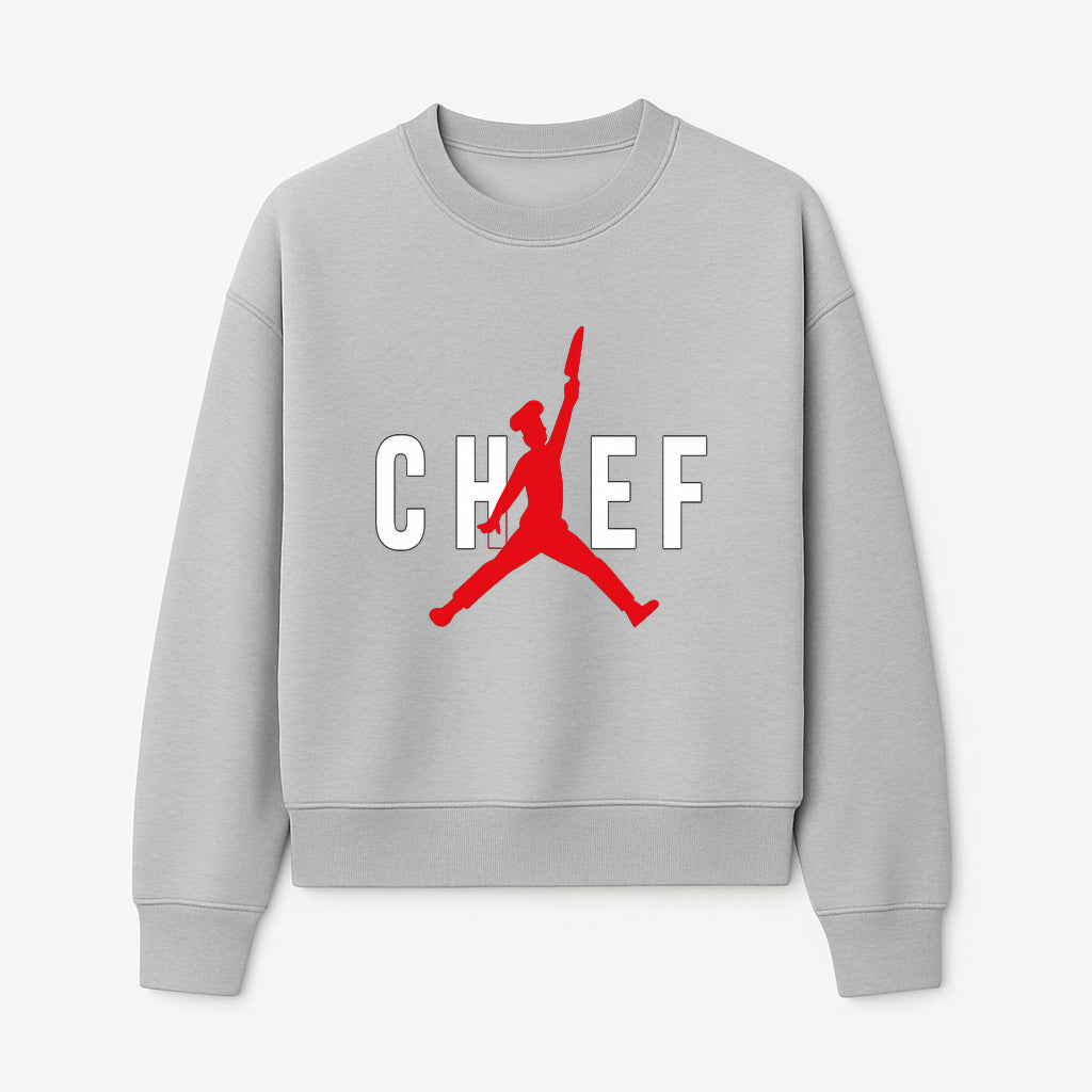 Chef Inspired Graphic Tee - Cool Chef Jumping Design - Funny Cooking Shirt for Culinary Lovers and Foodies - Sweatshirt 1758181719578.jpg