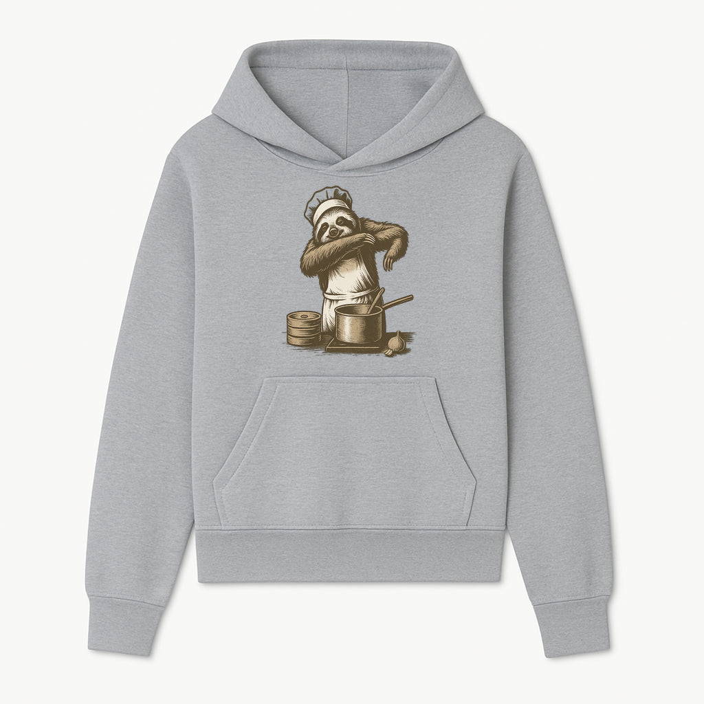 Chef Sloth Cooking Graphic Tee - Cute Animal Kitchen Design Funny Cooking Shirt for Food Lovers and Animal Enthusiasts - Hoodie 1758181721012.jpg