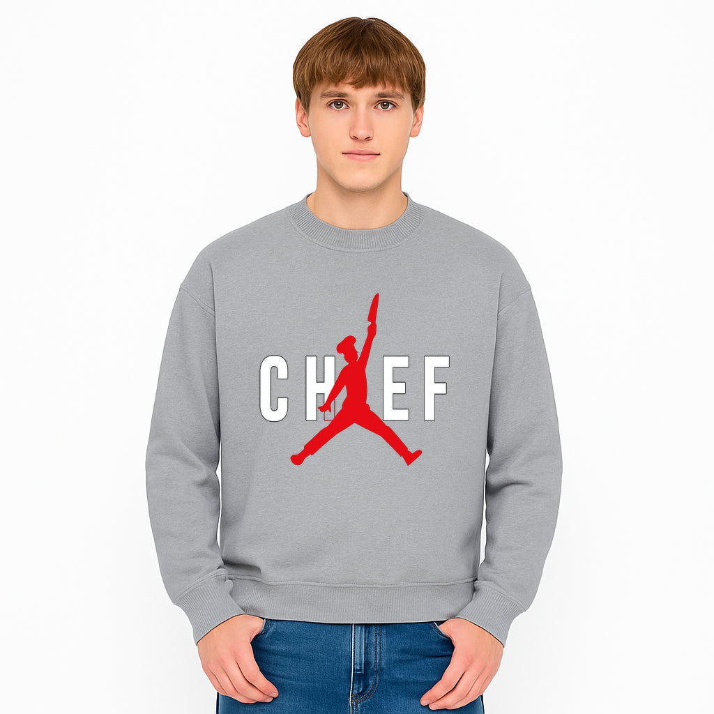 Chef Inspired Graphic Tee - Cool Chef Jumping Design - Funny Cooking Shirt for Culinary Lovers and Foodies - Sweatshirt 1758181721672.jpg