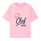 Chef Mom Chef Hat Design T-Shirt | Gift for Cooking Moms | Fun Culinary Apparel for Mothers | Mother's Day Gift Idea - T-shirt 1758181721981.jpg