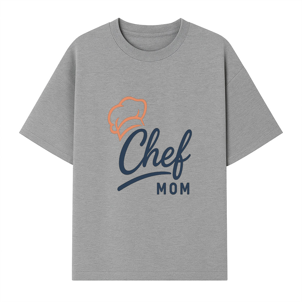Chef Mom Chef Hat Design T-Shirt | Gift for Cooking Moms | Fun Culinary Apparel for Mothers | Mother's Day Gift Idea - T-shirt 1758181722632.jpg