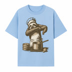 Chef Sloth Cooking Graphic Tee - Cute Animal Kitchen Design Funny Cooking Shirt for Food Lovers and Animal Enthusiasts - T-shirt 1758181723343.jpg