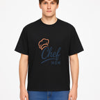 Chef Mom Chef Hat Design T-Shirt | Gift for Cooking Moms | Fun Culinary Apparel for Mothers | Mother's Day Gift Idea - T-shirt 1758181723899.jpg
