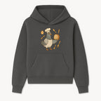 Chef Pigeon Serving Cake Design T-Shirt | Cute Bird Baking Graphic Tee | Fun Cooking Gift for Bird Lovers & Bakers - Hoodie 1758181723952.jpg