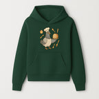 Chef Pigeon Serving Cake Design T-Shirt | Cute Bird Baking Graphic Tee | Fun Cooking Gift for Bird Lovers & Bakers - Hoodie 1758181724129.jpg