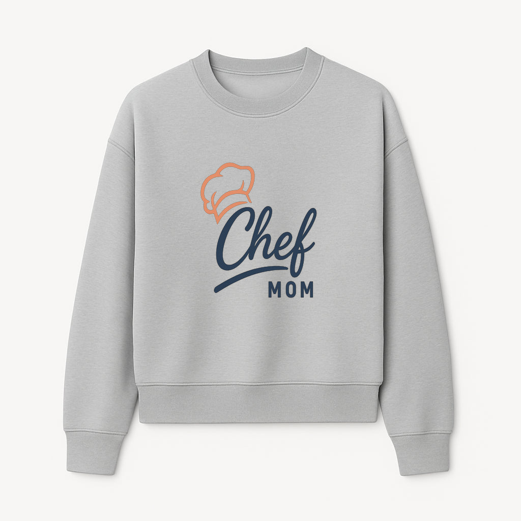 Chef Mom Chef Hat Design T-Shirt | Gift for Cooking Moms | Fun Culinary Apparel for Mothers | Mother's Day Gift Idea - Sweatshirt 1758181724733.jpg
