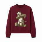Chef Sloth Cooking Graphic Tee - Cute Animal Kitchen Design Funny Cooking Shirt for Food Lovers and Animal Enthusiasts - Sweatshirt 1758181726643.jpg