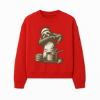 Chef Sloth Cooking Graphic Tee - Cute Animal Kitchen Design Funny Cooking Shirt for Food Lovers and Animal Enthusiasts - Sweatshirt 1758181726904.jpg