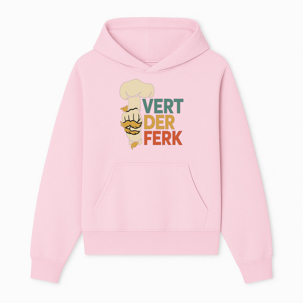 Chef Themed Art Print | Vert der Ferk Typography Design | Kitchen Decor | Unique Gift for Foodies & Cooking Enthusiasts - Hoodie 1758181730075.jpg