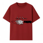 Chef Love Floral Knife Design - Kitchen Decor, Culinary Gift, Chef Gift Ideas, Hand Lettered Art, Cooking Enthusiast Gift - T-shirt 1758181730594.jpg