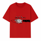 Chef Love Floral Knife Design - Kitchen Decor, Culinary Gift, Chef Gift Ideas, Hand Lettered Art, Cooking Enthusiast Gift - T-shirt 1758181730887.jpg