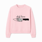 Chef Love Floral Knife Design - Kitchen Decor, Culinary Gift, Chef Gift Ideas, Hand Lettered Art, Cooking Enthusiast Gift - Sweatshirt 1758181733621.jpg