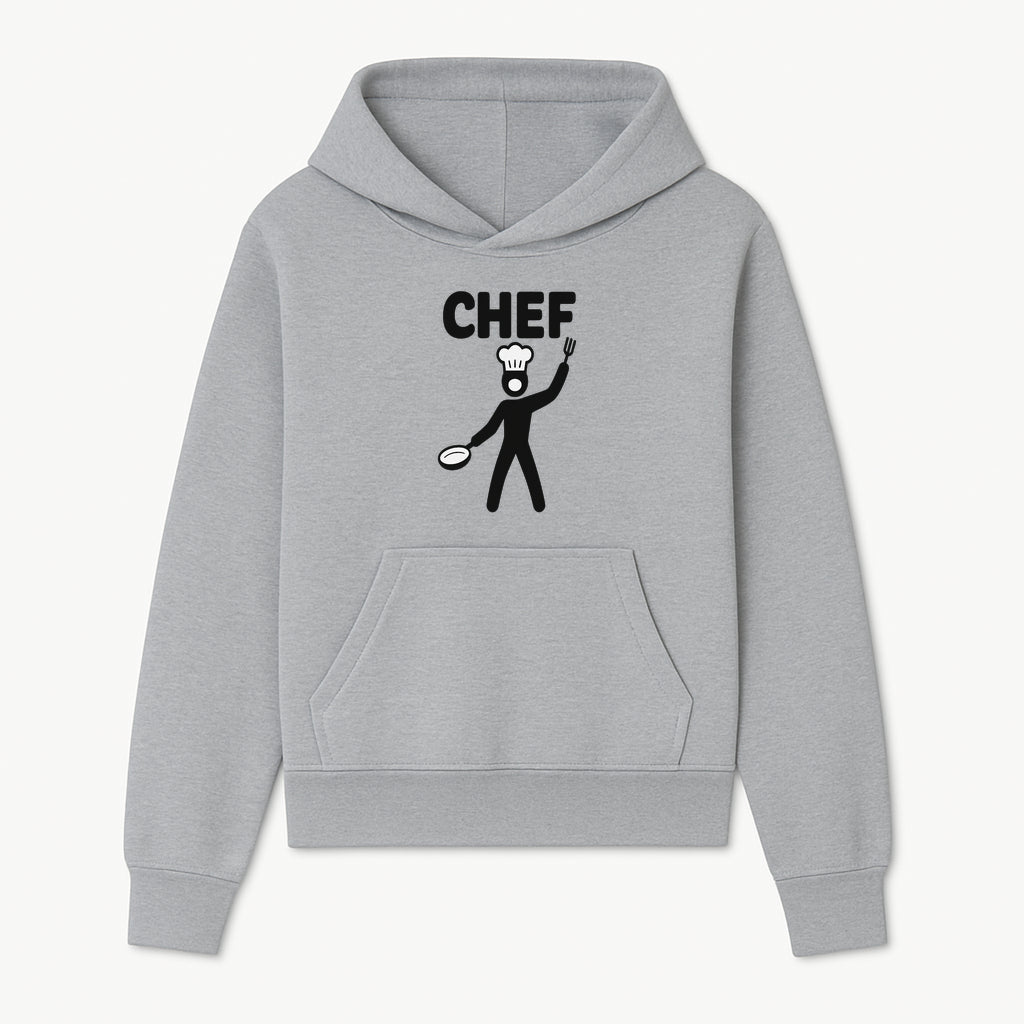 Chef Silhouette Wall Art | Kitchen Decor | Cooking Enthusiast Gift | Restaurant Wall Sign | Culinary Art | Modern Home Decor - Hoodie 1758181734981.jpg